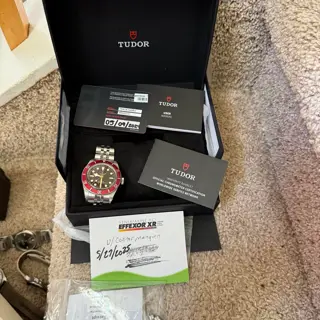 2024 Tudor Black Bay 41 Burgundy METAS - Full Kit