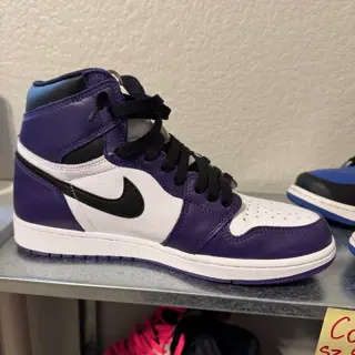 Jordan 1 Court Purple 2.0 | SZ 9.5 | VNDS | $120 shipped and invoiced | OG all