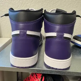 Jordan 1 Court Purple 2.0 | SZ 9.5 | VNDS | $120 shipped and invoiced | OG all