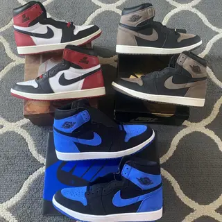 Jordan 1 Black Toe / Palamino / Royal Size 11.5 $140-$170 Shipped