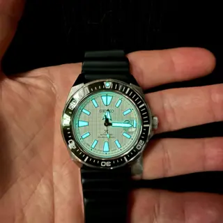 Seiko SRPE37 “King Samurai” with optional Strapcode Hexad Bracelet - (REDUCED) $325