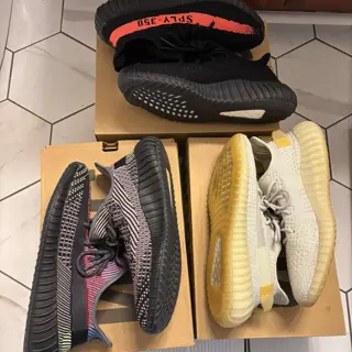 Yeezy 350s DS core red size 12 and used lights and yecheil size 11.5 FINAL PRICE DROP (price in comments)