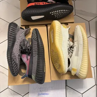 Yeezy 350s DS core red size 12 and used lights and yecheil size 11.5 FINAL PRICE DROP (price in comments)