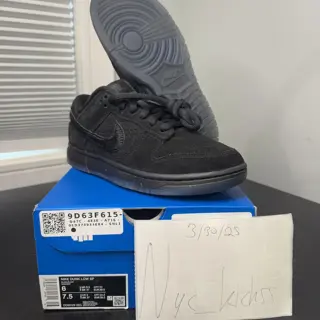 Nike dunk low undefeated Sz 6 worn 1x og all $100 price reduction
