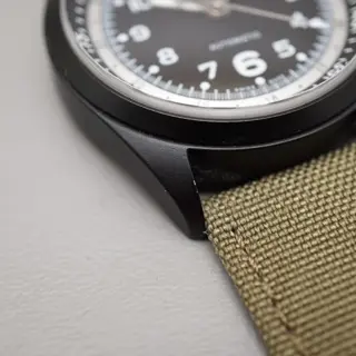 Hamilton Khaki Aviation H80485835 Pilot Pioneer Black Aluminum Automatic Watch - $480
