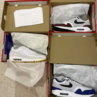 Air Max 1 size 10.5 & 90’s are 10,11 -$100 each