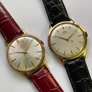 2x Vintage Watches – Ernest Borel & Venlies – Dome Crystal – $299 Shipped for the Pair!