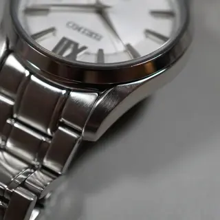 Seiko Presage SARX001 6R15 Silver Dial Date Sapphire Automatic - $265
