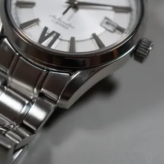 Seiko Presage SARX001 6R15 Silver Dial Date Sapphire Automatic - $265