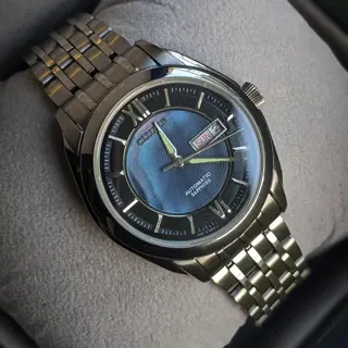 Citizen Automatic Sapphire MOP 8200-S055725 Day Date 21jewels Automatic Mens Watch price 345$