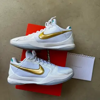 Nike Kobe 5 Protro Undefeated white (size 10) (9/10 condition) ($275 shipped)