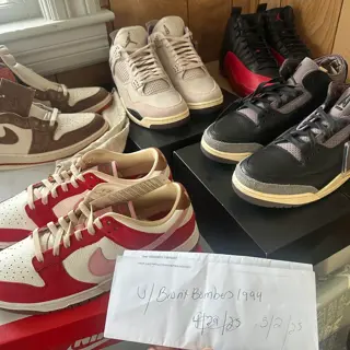 Sz 12 sneakers mostly jordans $99-$225+ shipping