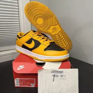 Nike dunk low golden rod Sz 12 used og all $50