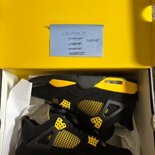 Jordan 4 Thunder size 11.5 worn 2x. $180 shipped.