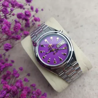 Orient Three Star Purple Dial 🍇🍇Automatic Movement