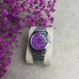 Orient Three Star Purple Dial 🍇🍇Automatic Movement