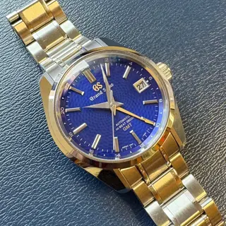 Grand Seiko SBGJ261 “Blue Peacock” GMT Hi Beat 9S86 Heritage Limited Edition, $4555 😱