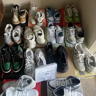 Yeezy 350, Yeezy 500, Union LA Dunks, Nike Dunk, Jordan 1, Fear of God x Nike, Patta x Air Max, Sacai LD Waffle, ALD x New Balance - (SZ 9.5, 10, 10.5)
