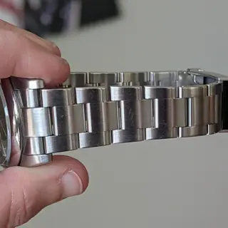 Rolex 36mm OP with Discontinued Concentric Blue and Silver Dial 🤩