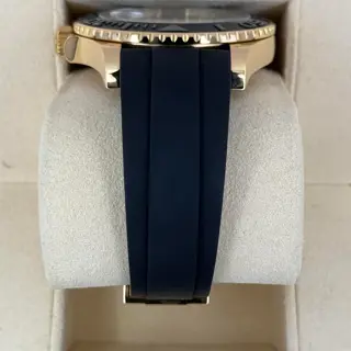 2022 Rolex Yacht-Master 42mm 226658 18kt Yellow Gold Oysterflex Bracelet Black Dial - $29,500