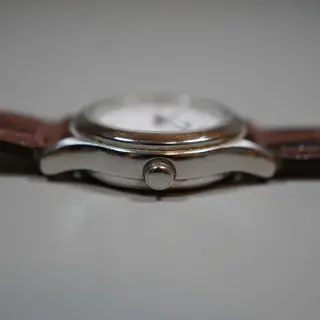 Seiko 7N82-0820 White Numeral Dial Ladies Quartz Watch - $60