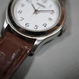 Seiko 7N82-0820 White Numeral Dial Ladies Quartz Watch - $60