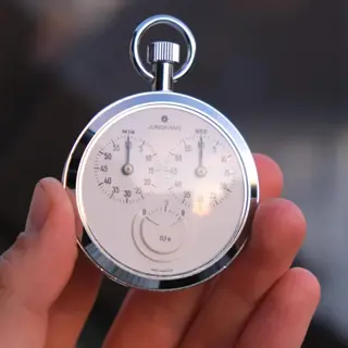1960s HANDWOUND JUNGHANS 1/10 SECONDS STOPWATCH