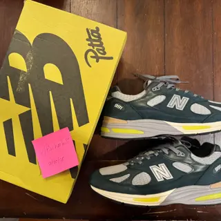 New Balance 991v2 Patta Sea Moss and Pickled Beets size 11.5M