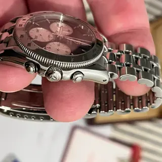 Tudor Monarch 15900 Reverse Panda Chronograph Watch Only