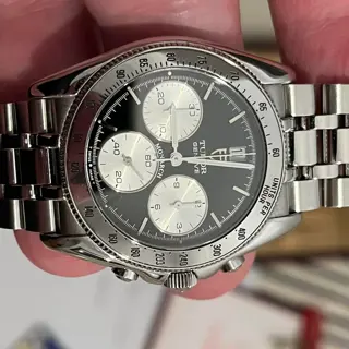 Tudor Monarch 15900 Reverse Panda Chronograph Watch Only