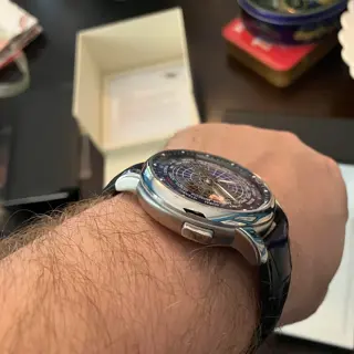 Montblanc Orbis Terrarum WorldTimer BLUE *Full Set*