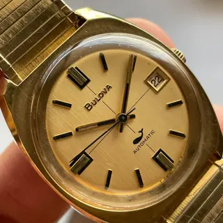 Bulova Sea King Automatic - Gold Plated - Linen Dial - $325 Shipped!