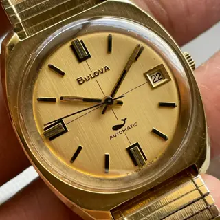 Bulova Sea King Automatic - Gold Plated - Linen Dial - $325 Shipped!