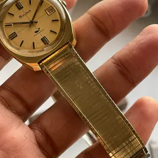 Bulova Sea King Automatic - Gold Plated - Linen Dial - $325 Shipped!