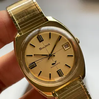 Bulova Sea King Automatic - Gold Plated - Linen Dial - $325 Shipped!