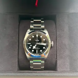 Tudor Heritage Black Bay 41 "Smiley" – Ref 79540 – Full Set – $1,700