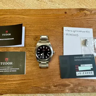 Tudor Heritage Black Bay 41 "Smiley" – Ref 79540 – Full Set – $1,700