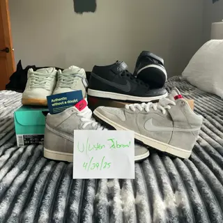 Nike SB Dunks, size 8.5 and 9. High mid low. Prices include PayPal invoice and shipping.