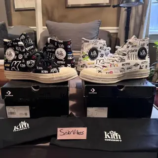 ~ Kith x Converse Chuck 70 Hi 10th Anniversary Set (2 Pairs) size 11.5 $300obo