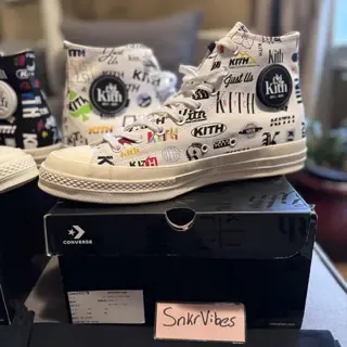 ~ Kith x Converse Chuck 70 Hi 10th Anniversary Set (2 Pairs) size 11.5 $300obo