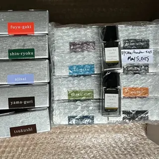 Pilot iroshizuku bottled ink destash Ina-ho/tsukushi included!