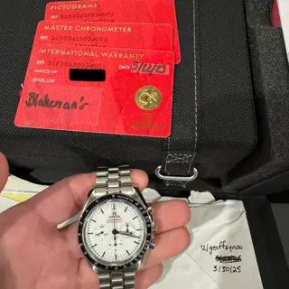 Omega Speedmaster Professional White Dial unworn