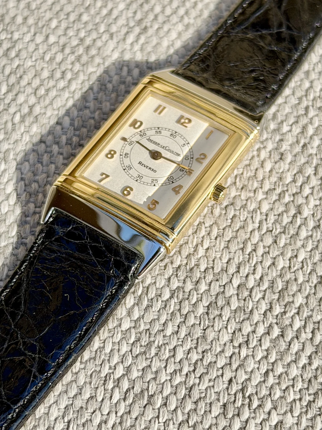 JLC Reverso 140.105.5 Two Tone 18k Gold & Steel - 23mm Men's / Midsize ...