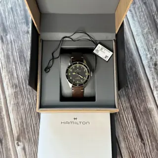 Hamilton Khaki Aviation Pilot Pioneer 38 | EXTRA STRAPS!
