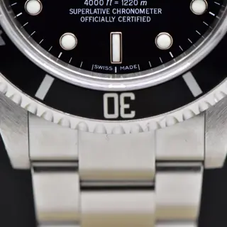 2006 Rolex Sea-Dweller 40mm Stainless Steel Black Dial 16600T Unpolished