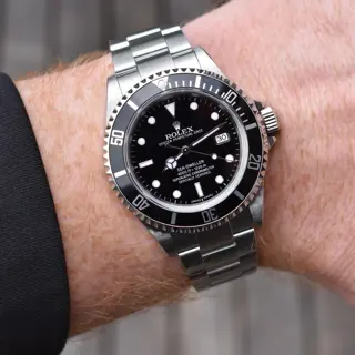 2006 Rolex Sea-Dweller 40mm Stainless Steel Black Dial 16600T Unpolished