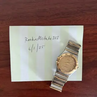 Omega Constellation 2 tone, 34mm, only $899!
