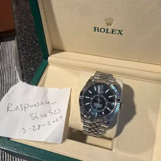 2025 Rolex SkyDweller Blue Dial BNIB