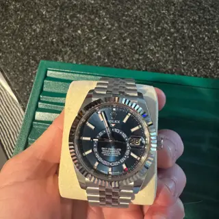 2025 Rolex SkyDweller Blue Dial BNIB