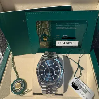 2025 Rolex SkyDweller Blue Dial BNIB